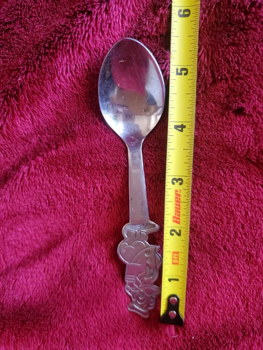 Vintage Walt Disney Donald Duck Spoon Collectible Silverware (stainless Steel)